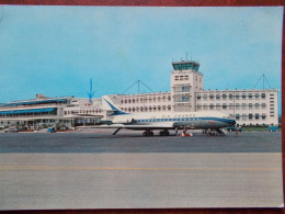 06 - NICE - La Caravelle Et L'Aéroport De Nice Côte D'Azur. (Tour De Contrôle / Air France) CPSM - Aeronautica – Aeroporto