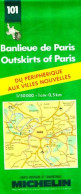 Outskirts Of Paris (Michelin Maps) - Sonstige & Ohne Zuordnung