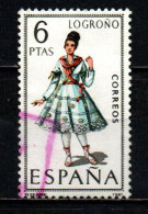 SPAGNA - 1969 - COSTUMI TIPICI SPAGNOLI: LOGRONO - USATO - Used Stamps