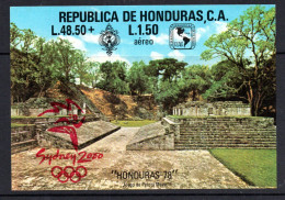 OLYMPICS - Honduras - 2000 - Sydney Olympics Surcharge Souvenir Sheet  MNH, - Zomer 2000: Sydney
