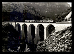 04 - ENVIRONS D'ANNOT - TRAIN MIXTE POUR NICE SUR LE VIADUC DE CHEMIN DE FER DU COLOMP - Sonstige & Ohne Zuordnung