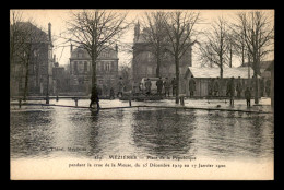 08 - MEZIERES - PLACE DE LA REPUBLIQUE - CRUE DE LA MEUSE DECEMBRE 1919 JANVIER 1920 - Charleville