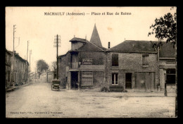 08 - MALCHAULT - PLACE ET RUE DE REIMS - Autres & Non Classés