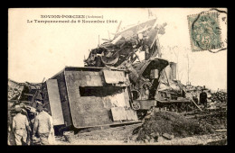08 - NOVION-PORCIEN - CATASTROPHE DE CHEMIN DE FER -  LE TAMPONNEMENT DU 9 NOVEMBRE 1906 - Other & Unclassified