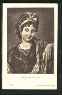 AK Porträtbild Von Christiane Vulpius, Goethes Freundinnen  - Ecrivains