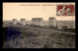 14 - FRANCEVILLE-PLAGE - BOULEVARD MARITIME ET LES VILLAS - Autres & Non Classés