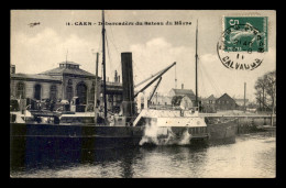 14 - CAEN - DEBARCADERE DU BATEAU DU HAVRE - Caen