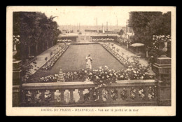 14 - DEAUVILLE - HOTEL DU PHARE - LE JARDIN - DESCRIPTIF AU VERSO - Deauville