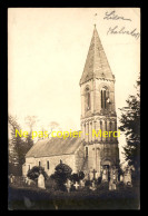 14 - LISON - L'EGLISE ET LE CIMETIERE - CARTE PHOTO ORIGINALE - Other & Unclassified