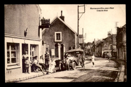 14 - HERMANVILLE-SUR-MER - GRANDE RUE - CAFE-TABAC-EPICERIE J. BAZIRE - AUTOMOBILE ANCIENNE - Other & Unclassified