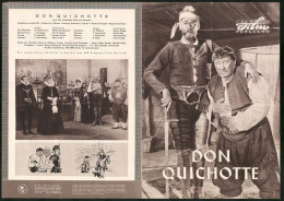 Filmprogramm PFP Nr. 7 /58, Don Quichote, J. Tolubejew, B. Freindlich, Regie: G. Kosinzew  - Revistas