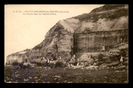 14 - STE-HONORINE-LES-PERTHES - UN EBOULI DANS LES FALAISES D'AVAL - Autres & Non Classés