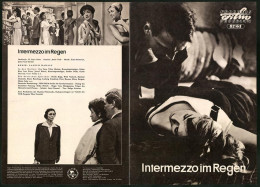 Filmprogramm PFP Nr. 82 /63, Intermezzo Im Regen, Eva Vass, Tibor Molnar, Regie: Laszlo Nadasy  - Riviste