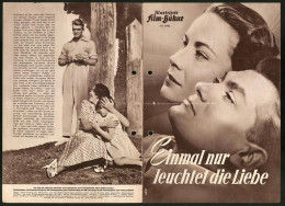 Filmprogramm IFB Nr. 1490, Einmal Nur Leuchtet Die Liebe, Alida Valli, Jean Marais, Regie: Yves Allegret  - Magazines