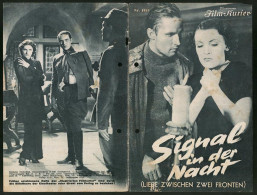 Filmprogramm IFK Nr. 1818, Signal In Der Nacht, Sybille Schmitz, Inge List, Regie: Richard Schneider-Edenkoben  - Riviste