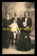19 - EGLETONS - FAMILLE LE 18 SEPTEMBRE 1921 - CARTE PHOTO ORIGINALE - Egletons