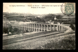 22 - ST-BRIEUC - TRAIN SUR LE VIADUC DE CHEMIN DE FER DE SOUZIN - Saint-Brieuc