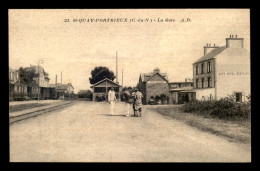 22 - ST-QUAY-PORTRIEUX - LA GARE DE CHEMIN DE FER - Saint-Quay-Portrieux