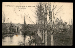 22 - GUINGAMP - ANCIENNE ABBAYE DE STE-CROIX - VUE DU PONT - Guingamp