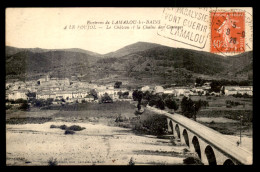 34 - LE POUJOL - LE CHATEAU ET LA CHAINE DES CEVENNES - Autres & Non Classés