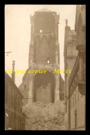 37 - TOURS - ECROULEMENT DE LA TOUR CHARLEMAGNE LE 26 MARS 1928 - CARTE PHOTO ORIGINALE - Tours
