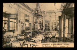 37 - TOURS - LE RESTAURANT DU LYONNAIS  RUE NATIONALE - LA SALLE A MANGER - Tours