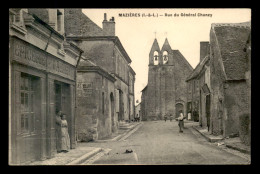 37 - MAZIERES - RUE DU GENERAL CHANZY - EPICERIE D. AUDIGER - Altri & Non Classificati