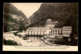 38 - USINE HYDRO-ELECTRIQUE DES PORTES-DU-FIER - Sonstige & Ohne Zuordnung