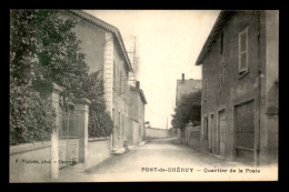 38 - PONT-DE-CHERUY - QUARTIER DE LA POSTE - Pont-de-Chéruy