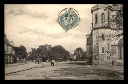 41 - BLOIS - LES HALLES ET L'AVENUE DE PARIS - Blois