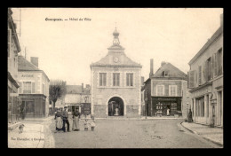 41 - OUCQUES - HOTEL DE VILLE - CAFE DU COMMERCE - EPICERIE "PELLETIER" - MAGASIN "HUET" - Other & Unclassified