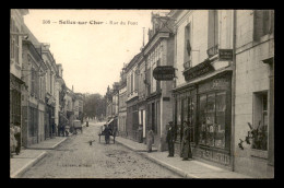 41 - SELLES-SUR-CHER - RUE DU PONT - LIBRAIRIE - CARTES POSTALES - Selles Sur Cher