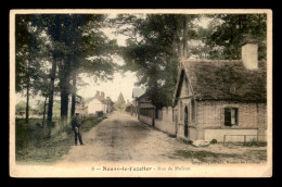 41 - NOUAN-LE-FUZELIER - RUE DE MOLEON - CARTE COLORISEE - Other & Unclassified