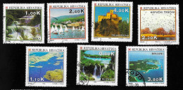 1994 Tourism  Michel HR 279 - 285  Stamp Number HR 196 - 202 Yvert Et Tellier HR 233 - 239 Used - Croacia