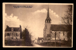 41 - VILLEHERVIERS - L'EGLISE ET LE PRESBYTERE - Sonstige & Ohne Zuordnung