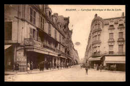 42 - ROANNE - CARREFOUR HELVETIQUE ET RUE DU LYCEE - Roanne