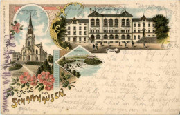 Gruss Aus Schaffhausen - Litho - Schaffhouse