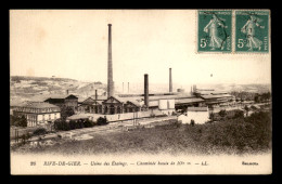 42 - RIVE-DE-GIER - USINE DES ETANGS - CHEMINEE HAUTE DE 108M - Rive De Gier