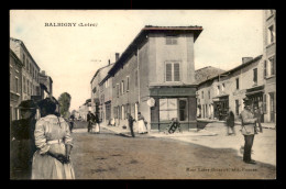 42 - BALBIGNY - LE CENTRE - CARTE COLORISEE - Sonstige & Ohne Zuordnung