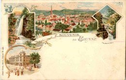 Souvenir De Bienne - Litho - Bienne