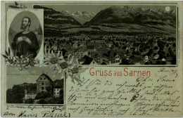 Gruss Aus Sarnen - Litho - Sarnen