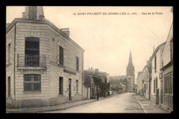 44 - ST-PHILIBERT-DE-GRAND-LIEU - RUE DE LA POSTE - VOIR ETAT - Saint-Philbert-de-Grand-Lieu