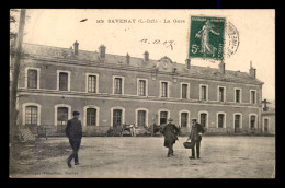 44 - SAVENAY - FACADE DE LA GARE DE CHEMIN DE FER - Savenay