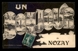 44 - NOZAY - UN BONJOUR LETTRES MULTIVUES - Autres & Non Classés