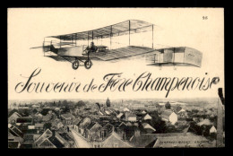 51 - FERE-CHAMPENOISE - SOUVENIR - AVION - Fère-Champenoise