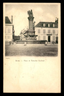 51 - REIMS - PLACE ET FONTAINE GODINOT - Reims