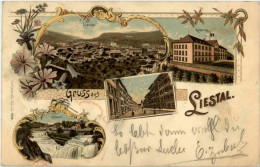 Gruss Aus Liestal - Litho - Liestal