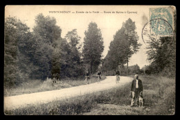 51 - VILLERS-ALLERAND - MONTCHENOT - ENTREE DE LA FORET - ROUTE DE REIMS A EPERNAY - Andere & Zonder Classificatie