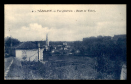 54 - VEZELISE - VUE GENERALE - ROUTE DE VITREY - Vezelise
