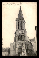 54 - THOREY - L'EGLISE ET LE MONUMENT AUX MORTS - Autres & Non Classés